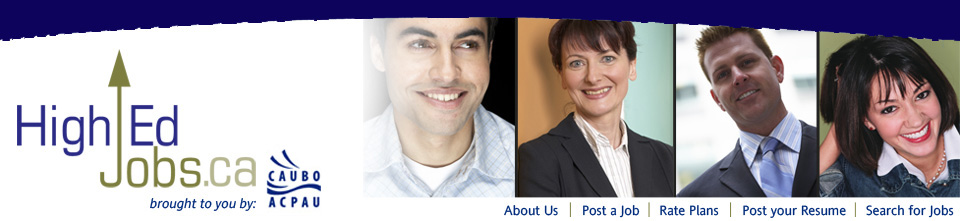Welcome to HighEdJobs.ca